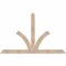 Ekena Millwork Richland Smooth Timber Gable Bracket, Douglas Fir, 60"W x 38"H x 1 1/2"D x 3 1/2"F, 15/12 Pitch GBW060X38X0204RIC00SDF - alternate 1